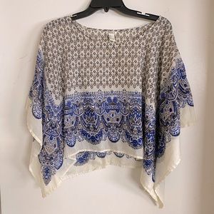 Float Printed Top, size Large